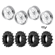 BKT TR 171 37x8.3-22 Tires on JTX Forged Prism Polished Wheels