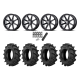 BKT AT 171 38x10-20 Tires on MSA M12 Diesel Wheels