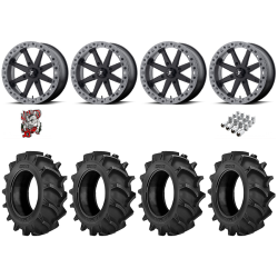 BKT TR 171 35-9.5-18 Tires on MSA M31 Lok2 Beadlock Wheels