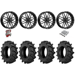 BKT TR 171 40-9.5-22 Tires on MSA M35 Bandit Wheels