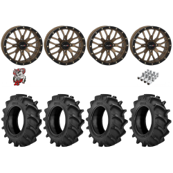 BKT TR 171 37-9.5-20 Tires on ST-3 Bronze Wheels