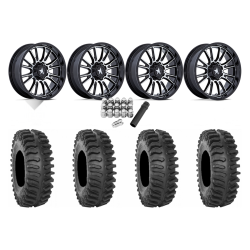 System 3 XT400 40x9.5-24 Tires on MSA M51 Thunderlips Machined Wheels