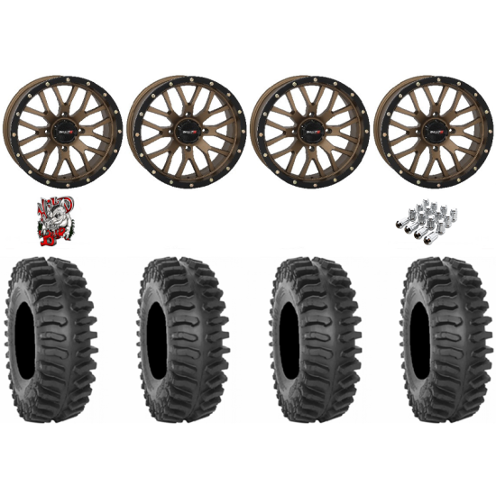 System 3 XT400 33-9.5-20 Tires on ST-3 Bronze Wheels