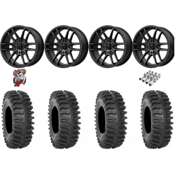 System 3 XT400 35-9.5-20 Tires on MSA M43 Fang Wheels