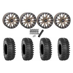 System 3 XT400 30x10-14 Tires on SB-4 Bronze Beadlock Wheels
