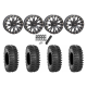 System 3 XT400 30x10-14 Tires on ST-3 Matte Black Wheels