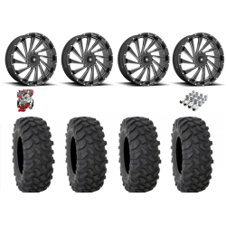 System 3 XTR370 37-10-22 Tires on MSA M46 Blade Milled Wheels
