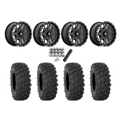 System 3 XTR370 30x10-15 Tires on MSA M45 Portal Milled Wheels