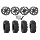 System 3 XTR370 30x10-15 Tires on ST-3 Matte Black Wheels