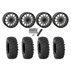 System 3 XTR370 30x10-15 Tires on SB-5 Gunmetal Beadlock Wheels