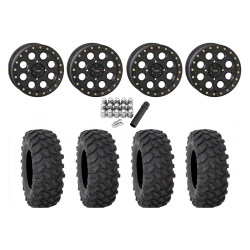 System 3 XTR370 30x10-15 Tires on SB-7 Matte Black Beadlock Wheels