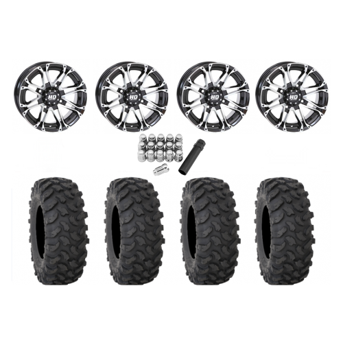 System 3 XTR370 30x10-14 Tires on STI HD3 Machined Wheels