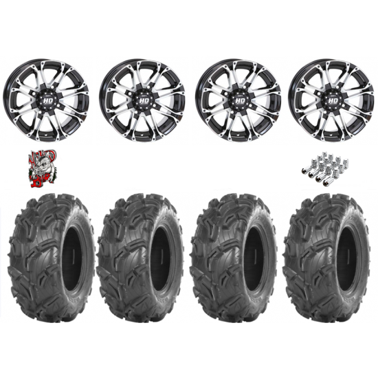 Maxxis Zilla 28-9-14 Tires on STI HD3 Machined Wheels