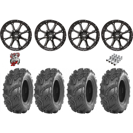 Maxxis Zilla 27-10-14 Tires on STI HD4 Wheels