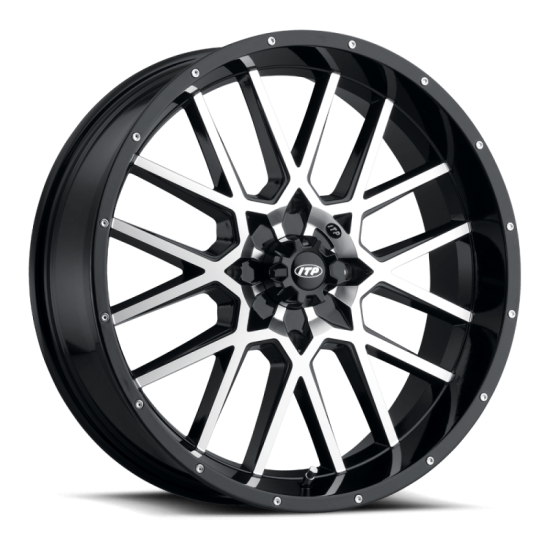 BKT AT 171 33-9-20 Tires on ITP Hurricane Machined Wheels