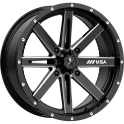 BKT TR 171 35-9.5-18 Tires on MSA M41 Boxer Wheels