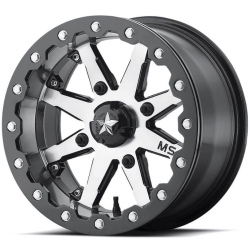 Assassinator Mud Tires 29.5-8-14 on MSA M21 Lok Beadlock Wheels