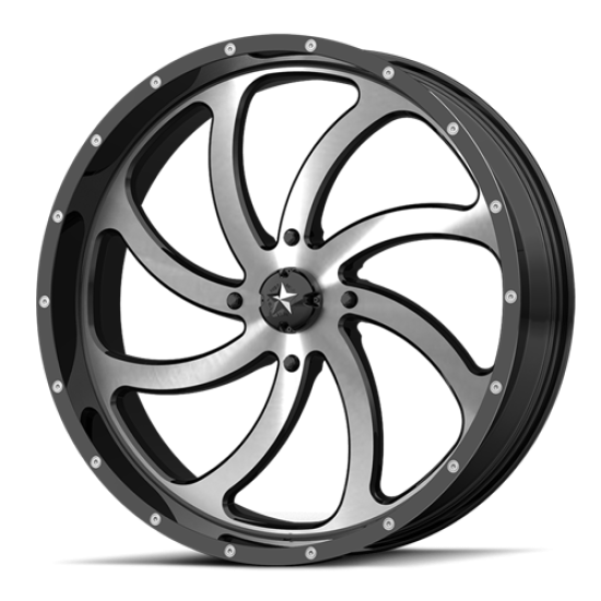 BKT AT 171 40-10-22 Tires on MSA M36 Switch Machined Wheels