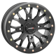 BKT AT 171 28x9-14 Tires on SB-4 Matte Black Beadlock Wheels