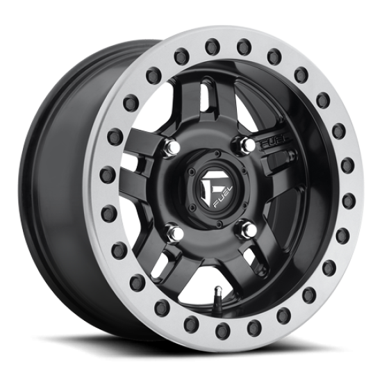Fuel Off-Road Anza D917 Beadlock (Matte Black w/ Anthracite Ring) Wheel (15x7)