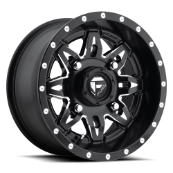 Fuel Off-Road Lethal D567 Black & Milled 14x7 Wheel/Rim