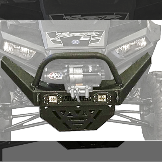 Polaris RZR 900 / 1000 Front Winch Bumper W/ LEDS
