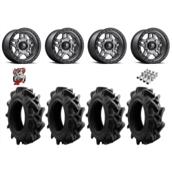 EFX Motohavok 28-8.5-14 Tires on Fuel Anza D558 Wheels
