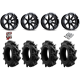 EFX Motohavok 28-8.5-14 Tires on MSA M12 Diesel Wheels