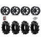 EFX Motohavok 28-8.5-14 Tires on MSA M33 Clutch Wheels