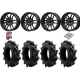 EFX Motohavok 28-8.5-14 Tires on MSA M43 Fang Wheels