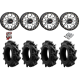 EFX Motohavok 28-8.5-14 Tires on SB-3 Machined Beadlock Wheels
