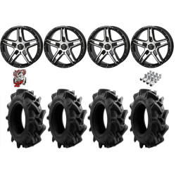 EFX Motohavok 35-8.5-22 Tires on Frontline 505 Machined Wheels