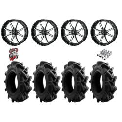 EFX Motohavok 35-8.5-20 Tires on Frontline 556 Machined Wheels