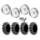 EFX Motohavok 35x8.5-22 Tires on JTX Forged Cycle Polished Wheels