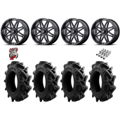EFX Motohavok 34-8.5-18 Tires on MSA M26 Vibe Wheels
