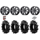 EFX Motohavok 32-8.5-18 Tires on MSA M26 Vibe Wheels