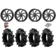 EFX Motohavok 32-8.5-18 Tires on MSA M36 Switch Milled Wheels