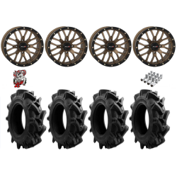EFX Motohavok 34-8.5-18 Tires on ST-3 Bronze Wheels