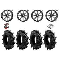 EFX Motohavok 35-8.5-20 Tires on STI HD10 Smoke Wheels