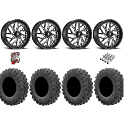 EFX Motoravage 32-10-18 Tires on Fuel Triton Wheels
