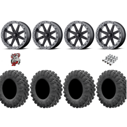 EFX Motoravage 32-10-18 Tires on MSA M31 Lok2 Beadlock Wheels