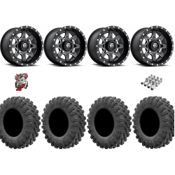 EFX Motoravage 30-10-14 Tires on Fuel Maverick Wheels