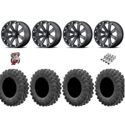 EFX Motoravage 30-10-14 Tires on MSA M20 Kore Wheels