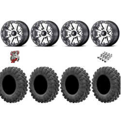 EFX Motoravage 30-10-16 Tires on MSA M21 Lok Beadlock Wheels