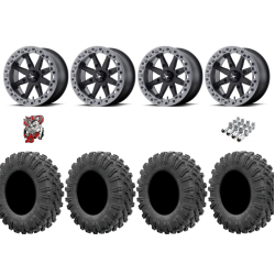 EFX Motoravage 30-10-14 Tires on MSA M31 Lok2 Beadlock Wheels
