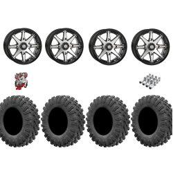 EFX Motoravage 30-10-14 Tires on STI HD10 Machined Wheels