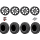 EFX Motoravage 32-10-14 Tires on STI HD3 Gloss Black Wheels