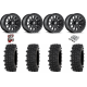 Frontline ACP 28-10-14 Tires on Fuel Vector Matte Black Wheels
