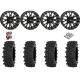 Frontline ACP 33-9.5-20 Tires on ST-3 Matte Black Wheels