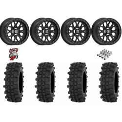 Frontline ACP 32-10-15 Tires on V07 Satin Black Beadlock Wheels